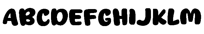 DAKORA Trial Regular Font UPPERCASE