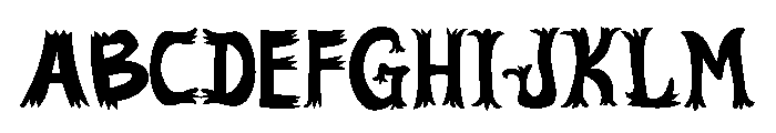 DALAHARA Font UPPERCASE