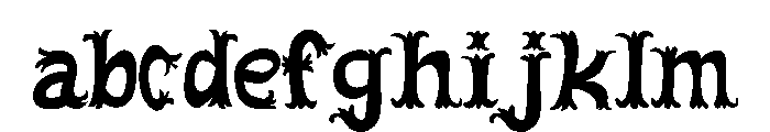 DALAHARA Font LOWERCASE