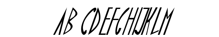 DAMAIPEMILU-Oblique Font UPPERCASE