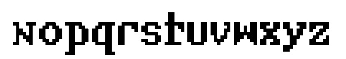 DATAFONT Font LOWERCASE
