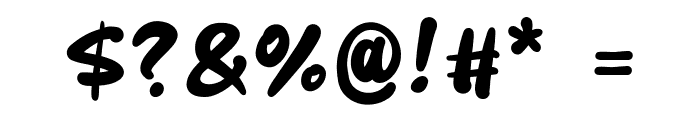 Dacomment Font OTHER CHARS