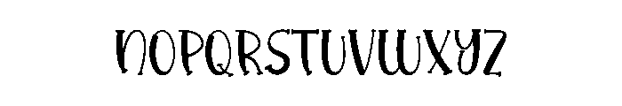 Daddy Birthday Font UPPERCASE