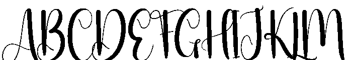 Daddy Cute Font UPPERCASE