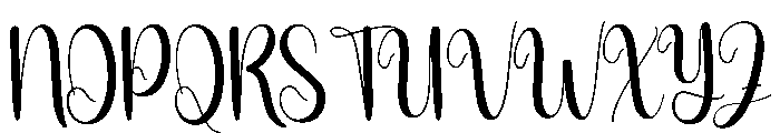Daddy Cute Font UPPERCASE