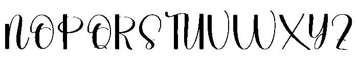 Daddy Fishing Font UPPERCASE