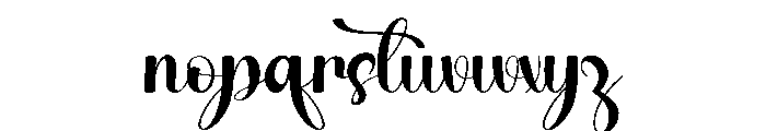 Daddy Fishing Font LOWERCASE