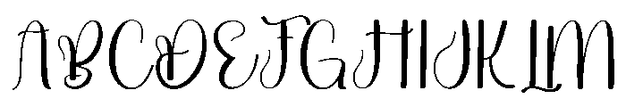 Daddy Photography Font UPPERCASE