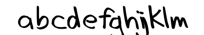 Dadhand Font LOWERCASE