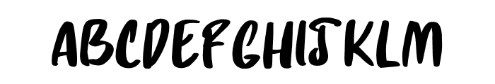 Daft Script DEMO Regular Font LOWERCASE