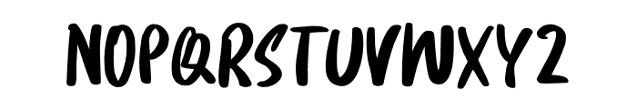 Daft Script DEMO Regular Font LOWERCASE