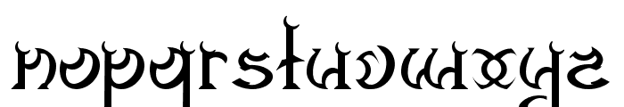 Dagon Gothic Font LOWERCASE