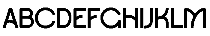 Dagoot Font UPPERCASE