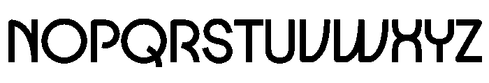 Dagoot Font UPPERCASE