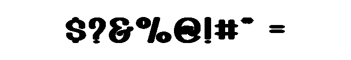 Daily Hipster Font OTHER CHARS