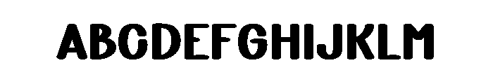 Daily Hipster Font UPPERCASE