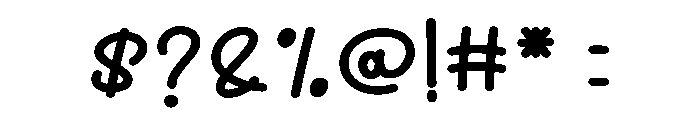 Daily Holiday Font OTHER CHARS