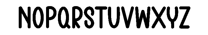 Daily Holiday Font UPPERCASE
