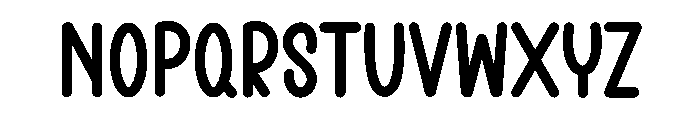 Daily Holiday Font LOWERCASE
