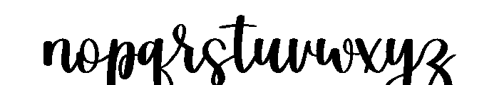 Daily Life1 Font LOWERCASE