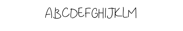 Daily Life Font UPPERCASE