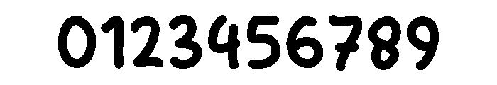 Daily Memo Font OTHER CHARS