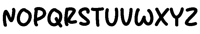 Daily Memo Font UPPERCASE