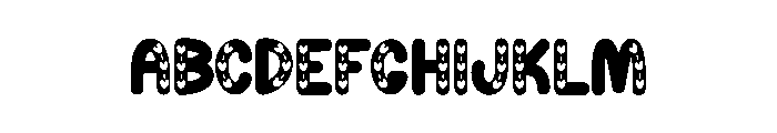 Daily Notes1 Font UPPERCASE