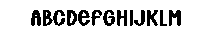 Daily Planner Font UPPERCASE