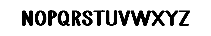 Daily Planner Font LOWERCASE