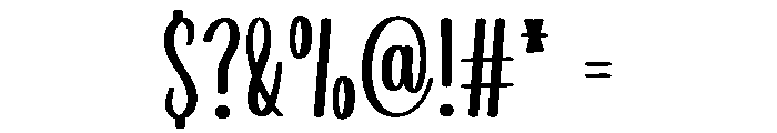 Daily School Font OTHER CHARS