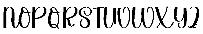 Daily School Font UPPERCASE