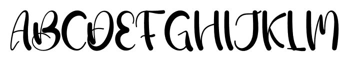 Daily Secreats Font UPPERCASE
