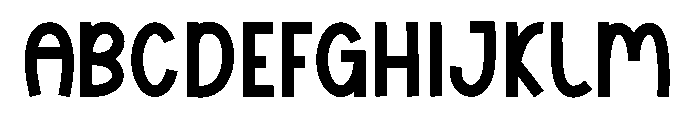 Daily Sweet Font UPPERCASE