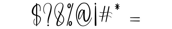 Daily Font OTHER CHARS
