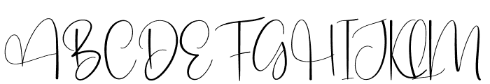 Daily Font UPPERCASE