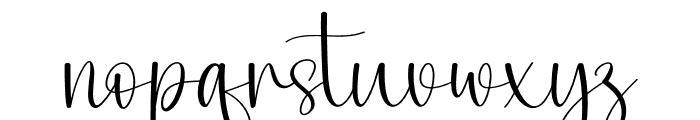 Daily Font LOWERCASE