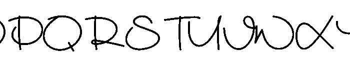 Dairy Font UPPERCASE