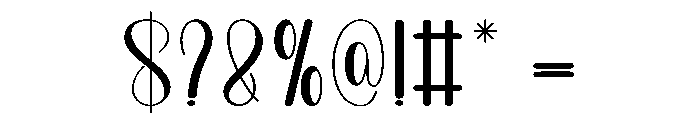 Daisy Flower Font OTHER CHARS