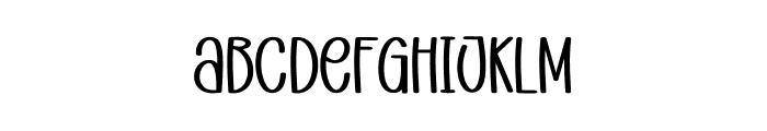 Daisy Flowers Font UPPERCASE