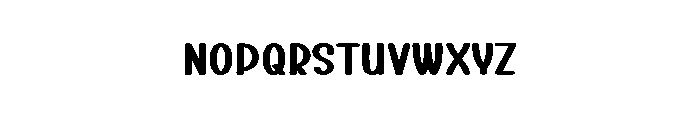Daisy Summer Font LOWERCASE