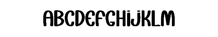 Daisy Sunshine Font UPPERCASE