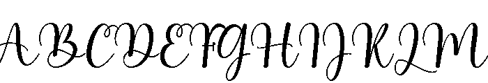 Daisy3 Font UPPERCASE