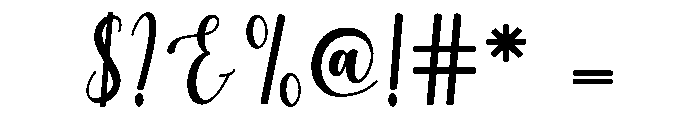 Daisy4 Font OTHER CHARS