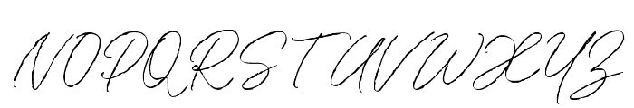DaisyrainFREE Font UPPERCASE