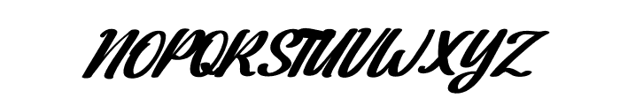 Dakota Artha Italic Font UPPERCASE