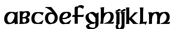 Dalelands Uncial Condensed Bold Font LOWERCASE