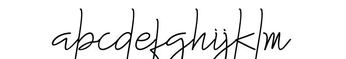 Dallastic Font LOWERCASE