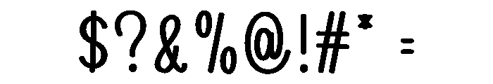 Dance1 Font OTHER CHARS