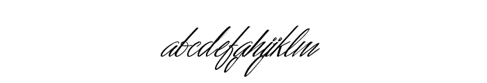 Dancing in the Moonlight Font LOWERCASE